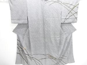 本総絞り秋草模様刺繍訪問着